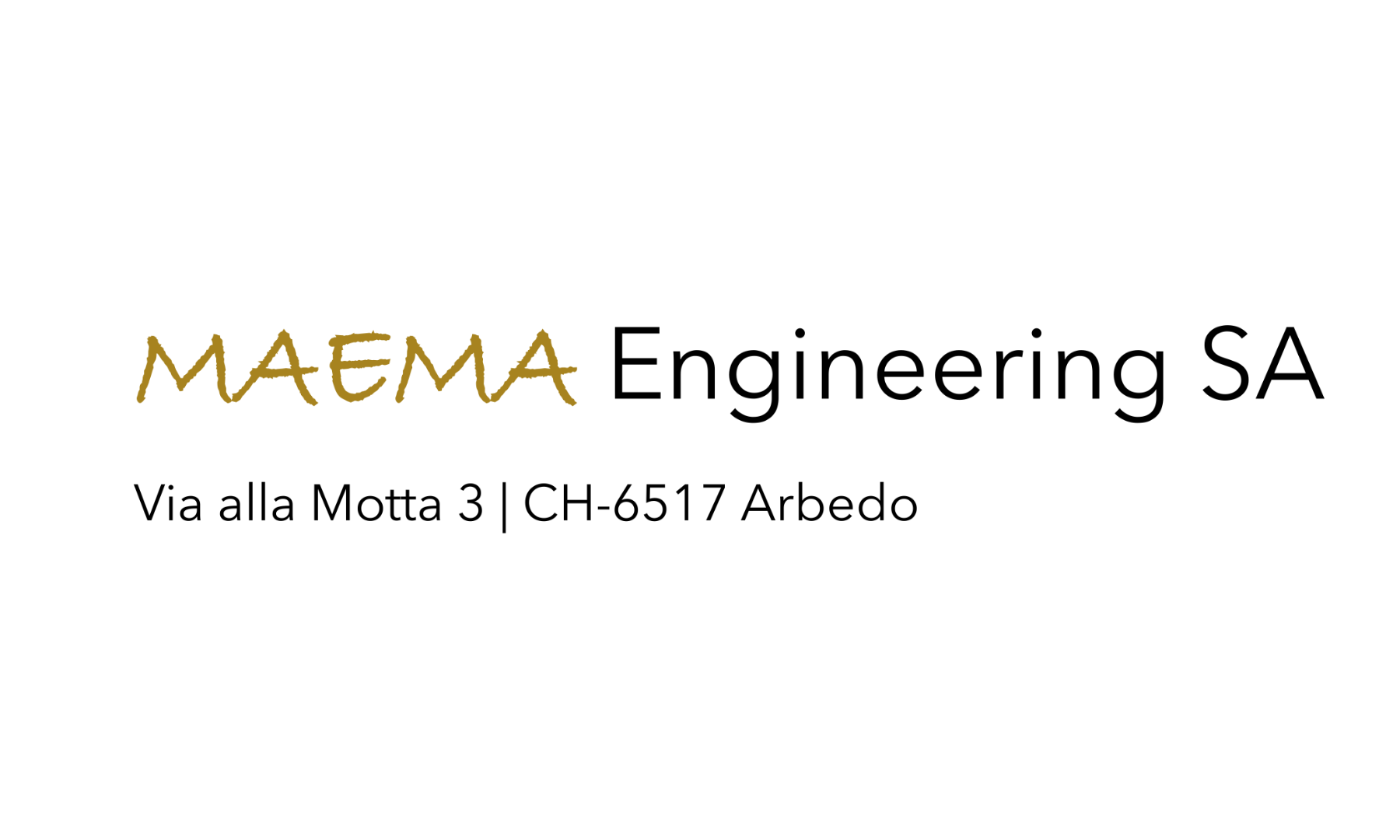 MAEMA Engineering SA